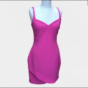 Hot pink likely dress
